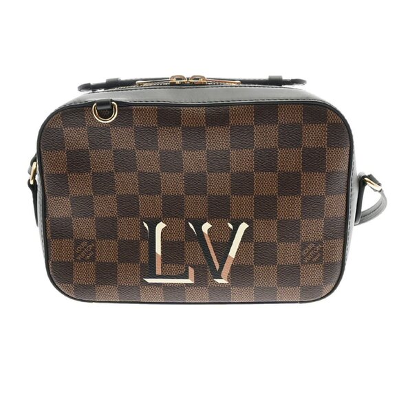 LOUIS VUITTON Damier Santa Monica Brown shoulder bag - Picture 1 of 11